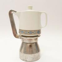 Moka con bricco in porcellana
