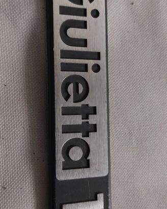 Emblema Giulietta 1.8 per Alfa Romeo giulietta