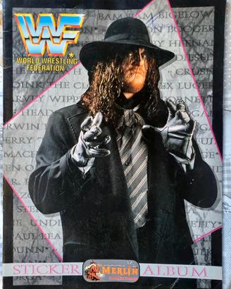Album figurine Merlin WWF 1994 Incompleto ITA