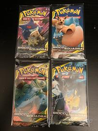 Pokemon artset Gioco di Squadra sigillati