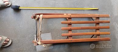 Slittino in legno 