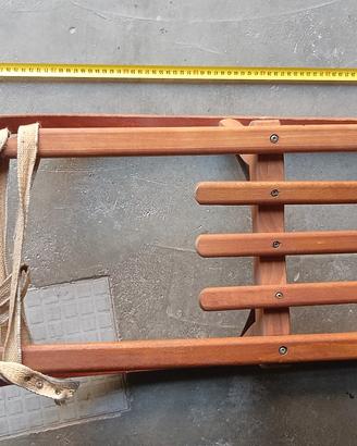 Slittino in legno 