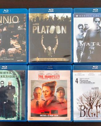 Collezione di film in Blu-ray e Dvd