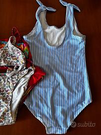 Lotto 5 costumi mare bambina 9-11 anni
