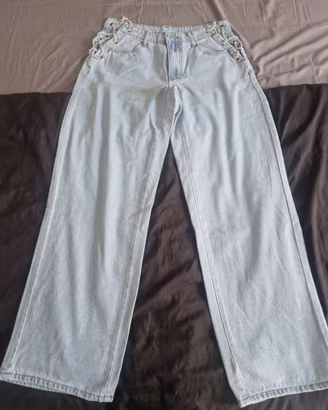 Jeans con catene