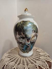 Vaso in porcellana Limoges