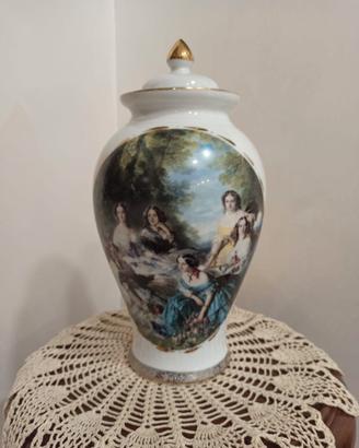 Vaso in porcellana Limoges