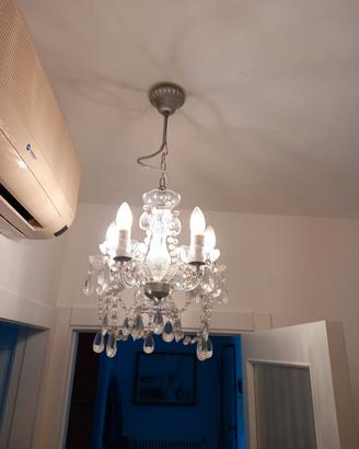 Lampadario a 5 luci candeliere 