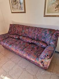 Divano 3 posti con letto estraibile