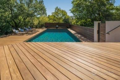 DECKIG PAVIMENTO RIVESTIMENTO ESTERNO IN GARAPA