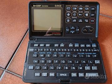 Agendina eettronica vintage Sharp ZQ-5300M 64kb