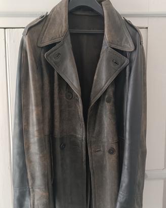 giacca pelle vintage