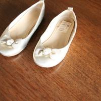 Scarpe Ballerine Oro e riflessi Argento Taglia 26