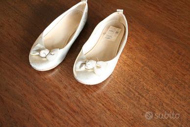 Scarpe Ballerine Oro e riflessi Argento Taglia 26