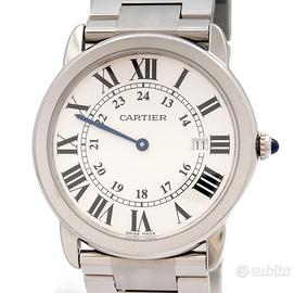 Cartier Ronde Solo de Cartier 3603 Acciaio Quartz