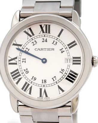 Cartier Ronde Solo de Cartier 3603 Acciaio Quartz