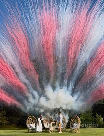 Servizio Smoke Bomb per eventi
