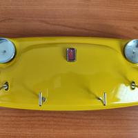 portachiavi da parete Fiat 500 Giallo corsa