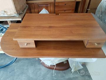 mensola portta console o tv in legno