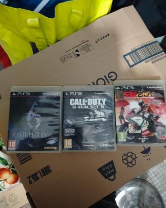 Lotto 3 Giochi PS3