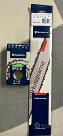 Kit Husqvarna barra e catena originale