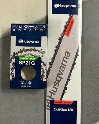 Kit Husqvarna barra e catena originale