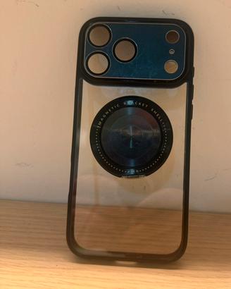 Custodia per Iphone 17 Pro Max bordi neri