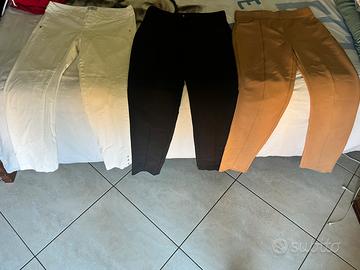 3 paia di pantaloni CAPORICCIO donna tg 44