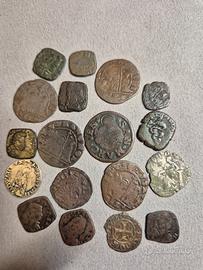 Lotto 18 monete Medievali Rinascimentali Venezia  