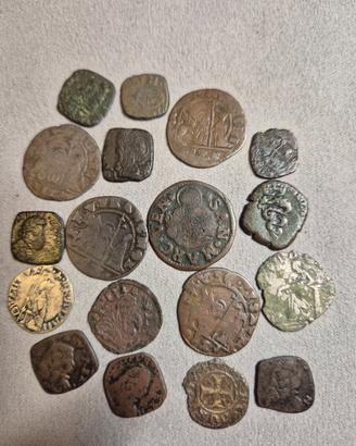 Lotto 18 monete Medievali Rinascimentali Venezia  