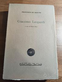 Giacomo Leopardi - Francesco De Sanctis