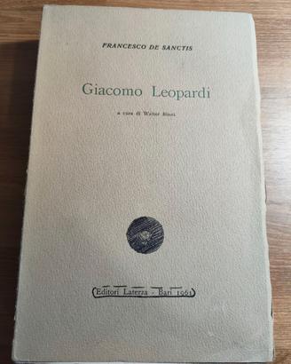 Giacomo Leopardi - Francesco De Sanctis