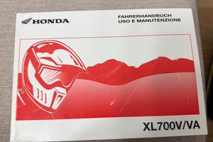Manuale honda transalp XL 700
