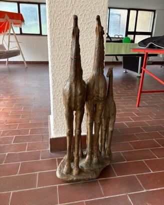 Statua cavalli Pessina