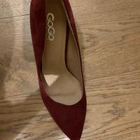 Décolleté bordeaux nuove (taglia 39)