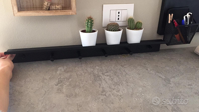 Mensola porta asciugamani e oggetti