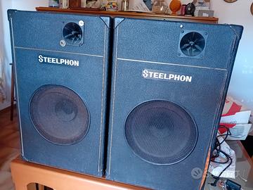 casse amplificate steelphon  più mixer anni 60/70