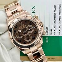 Rolex Daytona Chocolate Arabic 