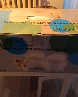 macchina per gelati doppio gusto 
