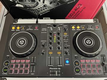 DDJ400 +DJ Case, Original Box, Manuali, cavo USB