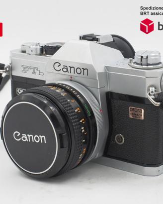 Canon FTB + FD 50 F/1.8