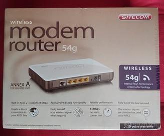 Modem router di marca Sitecom 54 G