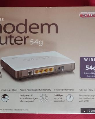 Modem router di marca Sitecom 54 G