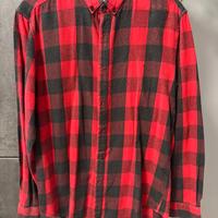 Camicia a quadri manica lunga