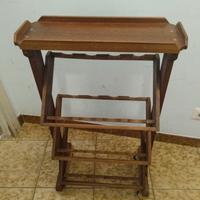 Mobile carrello in legno porta vini!!!