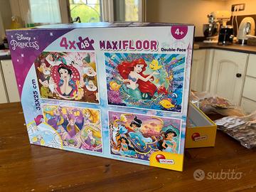 Puzzle Lisciani Disney Princess 4x48 Maxifloor