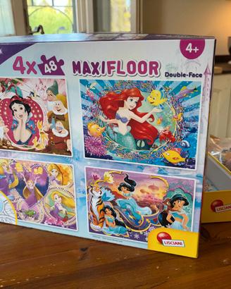 Puzzle Lisciani Disney Princess 4x48 Maxifloor