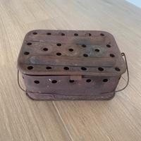 Antico scaldapiedi da carrozza