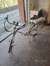 bicicletta elettrica. Batteria da ricellare.