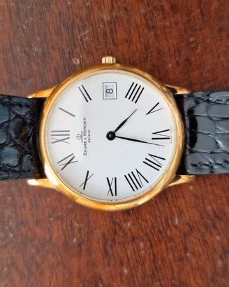 BAUME & MERCIER ORO 18 CARATI PESO CASSA 18 GR